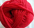 Worsted wool yarn