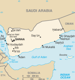 Yemen-map