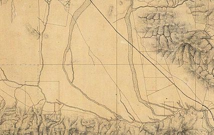 1880map San Fernando Valley SE