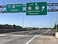 2020-07-12 09 14 56 View south along Interstate 95 (New Jersey Turnpike) at Exit 8 (New Jersey State Route 33, New Jersey State Route 133, Hightstown, Freehold) in East Windsor Township, Mercer County, New Jersey