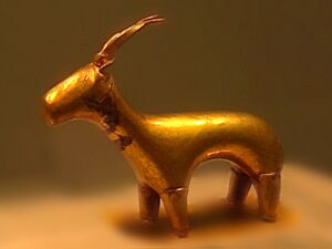 Akrotiri golden goat