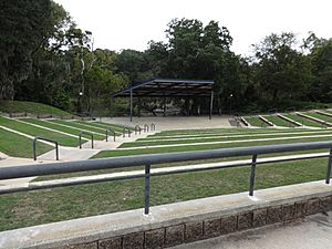 Ampitheater in Veterans Park, Albany