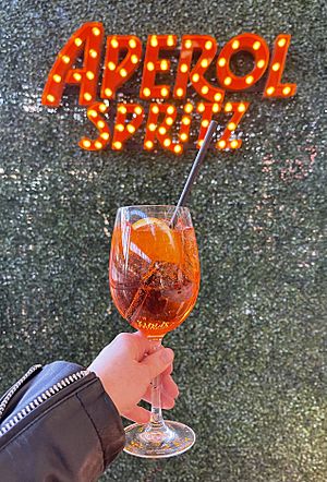 Aperol Spritz at Eataly - March 2022 - Sarah Stierch