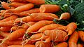 Carrots at Ljubljana Central Market