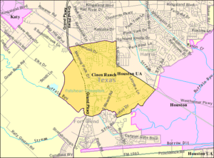 CincoRanchTXMap