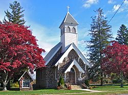 Downer Methodist Episcopal Church in Monroe Township, November 2011