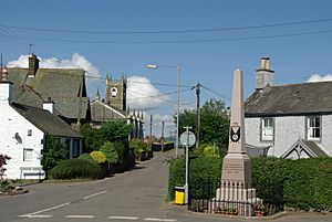 Dunscore village and War Memorial.jpg