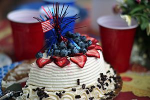 Fourth of July Cake