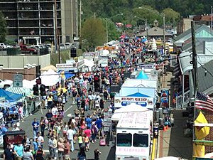 Hillbilly Days Main Street