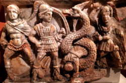 Cadmus and the Serpent (ca. 100 BC)