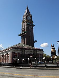 King Street Station, undergoing renovation