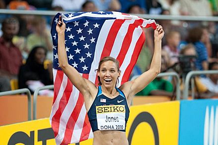 Lolo Jones Doha 2010