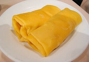 Mango pancake