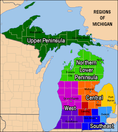 Michigan Regions