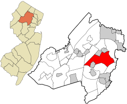 Location in Morris County and the state of New Jersey.