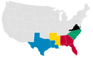 Reconstruction military districts