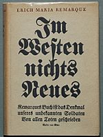 Remarque Im Westen nichts Neues 1929