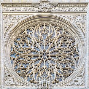 Saint Thomas Episcopal Church Manhattan Rose Window 2021-05-13 18-31