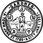 Official seal of Gardner, Massachusetts