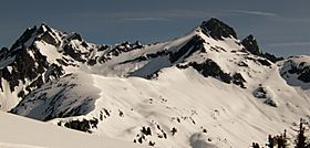 Snowfield Peak from south