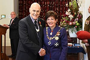 Steve Sumner ONZM investiture