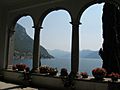 View of Lake Como from Villa Monastero, Varenna