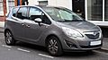 2011 Vauxhall Mervia SE 1.4 Front