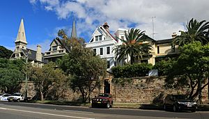 4 houses of the Johnston street group