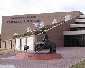 Amarillo Texas - AQHA - Outside