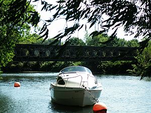 Bailey Bridge Over The Stour