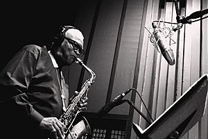 Bobby Watson in studio