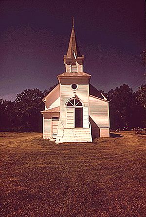 St. Petrie Lutheran church in 1973