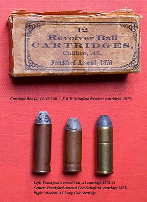 Colt .45 LC Cartridges