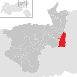 Location in the district