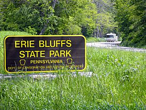 Erie Bluffs State Park