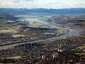 Erskine Bridge from the air