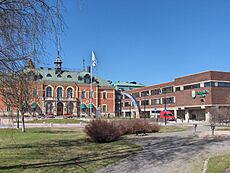 Haparanda hotel and city hall