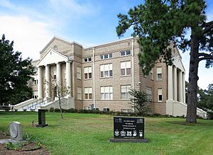 Jacinto County Texas Courthouse