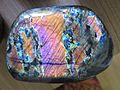 Labradorite with rare colours