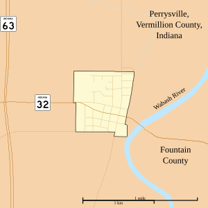 Map of Perrysville