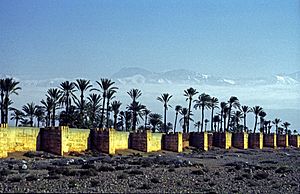 Marrakesh, devensive wall