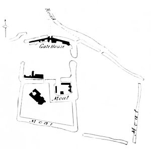 Mettingham Castle plan