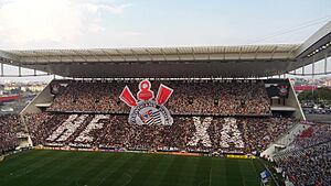 Mosaico 3D Arena Corinthians