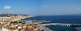 View of Güzelyalı and Mudanya