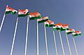 Niger, flags