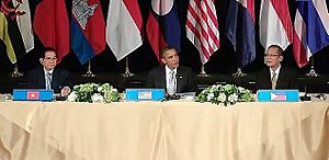 President Obama with President Aquino