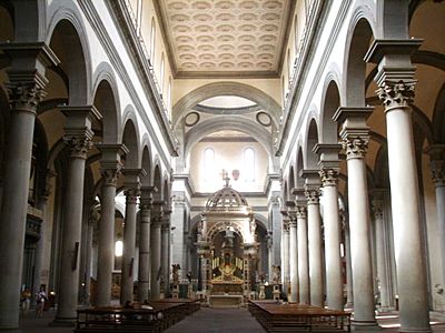 Santo Spirito, inside 1