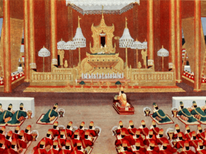 Saya Chone's "Royal Audience"