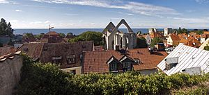 Visby skyline