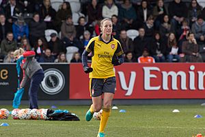 Arsenal LFC v Kelly Smith All-Stars XI (050)